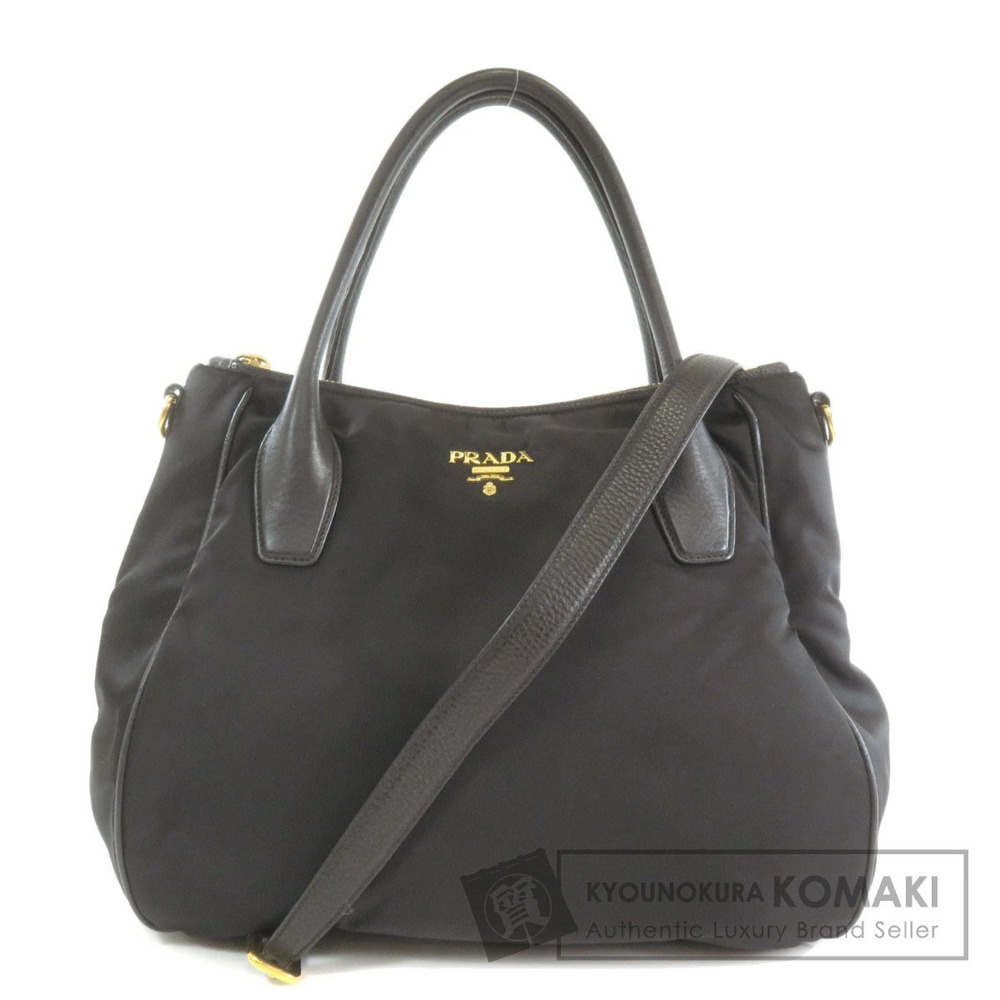 Prada Tessuto Vitello Daino bag nero black - Picture 1 of 11